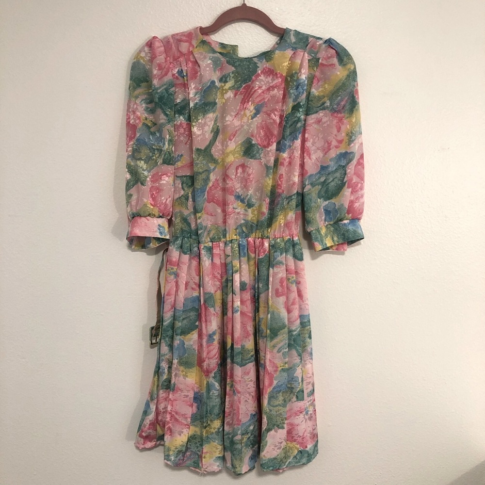 Andrea Gayle Summer Dress with Belt